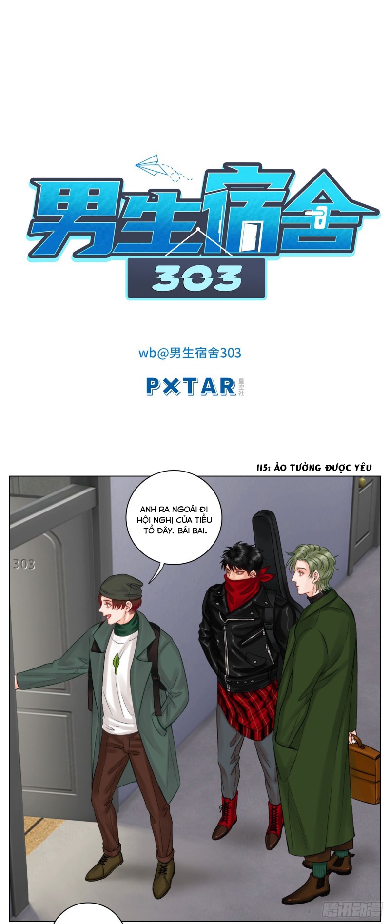 Ký túc xá nam phòng 303 Chapter 38 - Trang 2