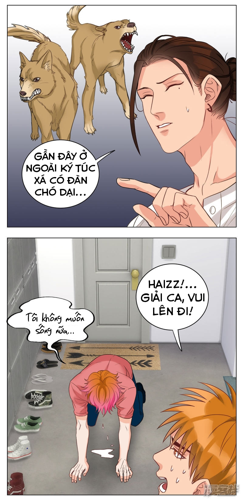 Ký túc xá nam phòng 303 Chapter 18 - Trang 3