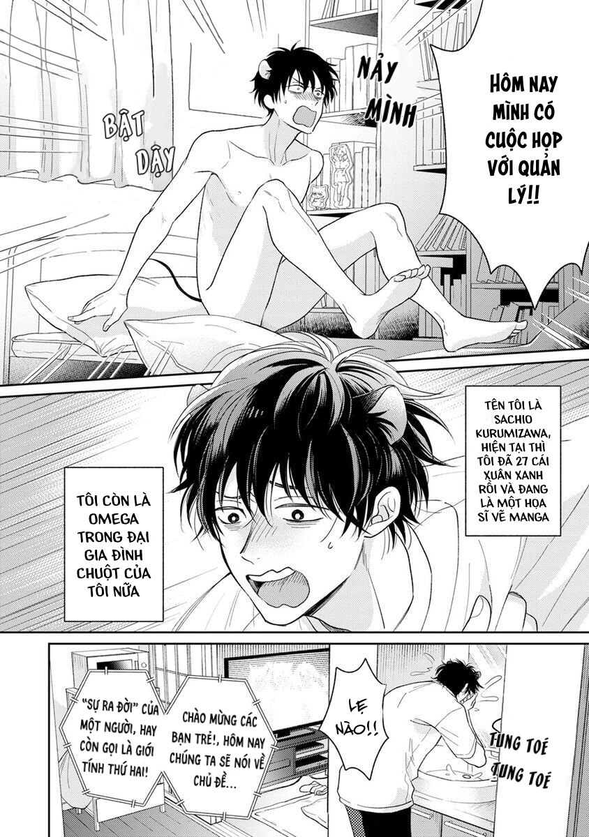 Cách Khiến một OMEGA quyến rũ phải kêu lên rên rỉ Chapter 1 - Trang 2