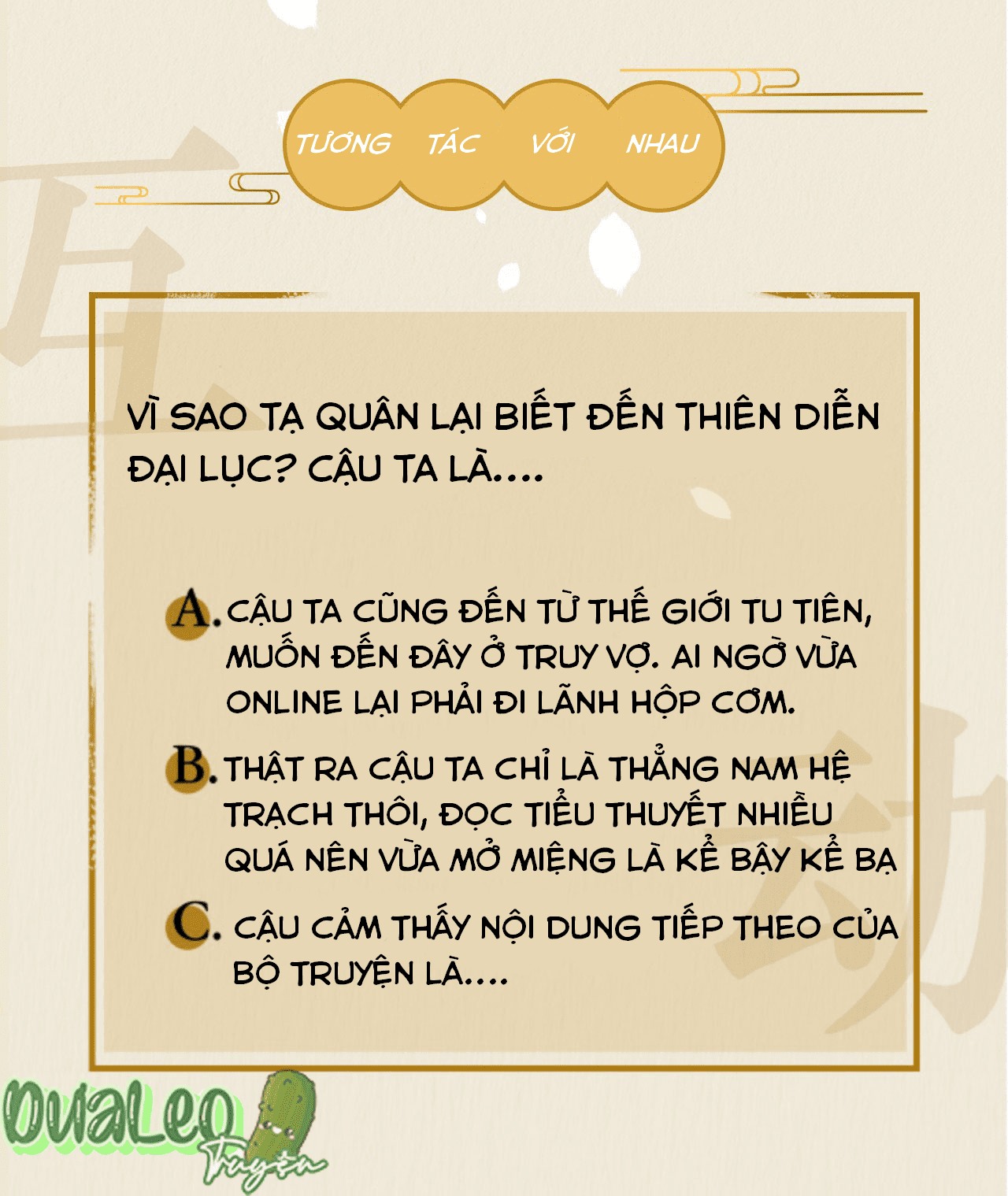 Tu tiên sao? Muốn giết chủng loại kia! Chapter 3 - Next Chapter 4