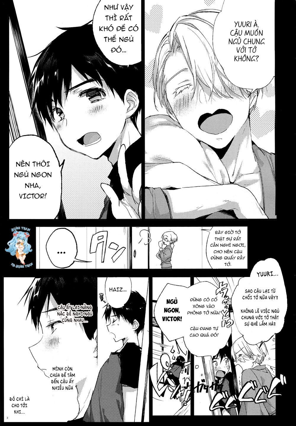 Tổng Hợp Oneshot Boylove 18+ Chapter 2 - Bokutachi Korekara xxx Shimasu! – Yuri!!! on ICE dj - Trang 2
