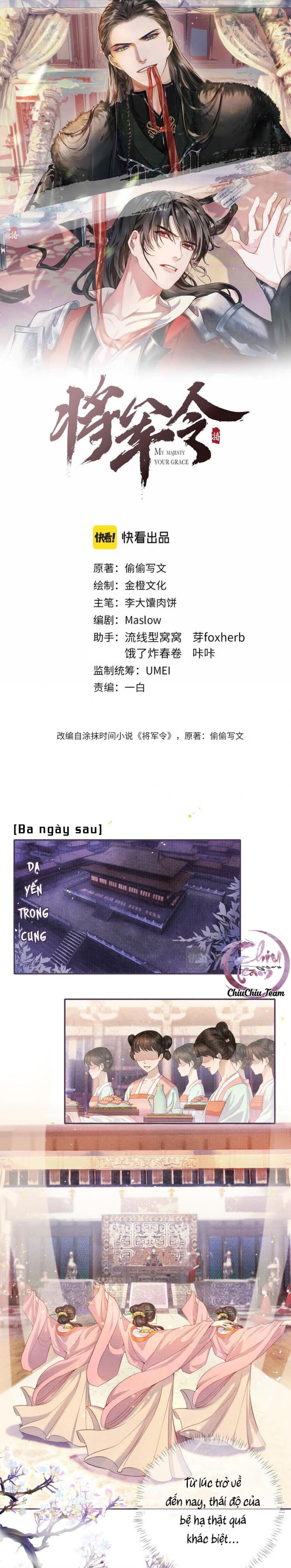Tướng Quân Lệnh Chapter 21 - Next Chapter 22