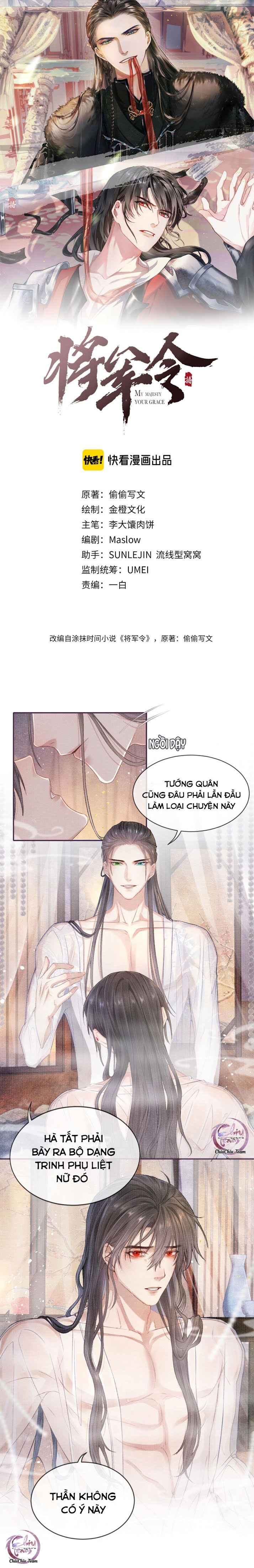 Tướng Quân Lệnh Chapter 15 - Next Chapter 16
