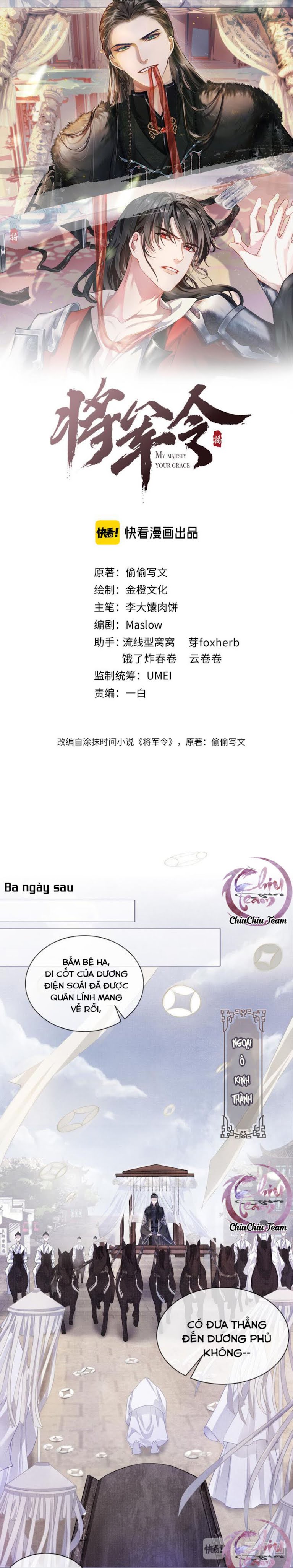 Tướng Quân Lệnh Chapter 18 - Next Chapter 19