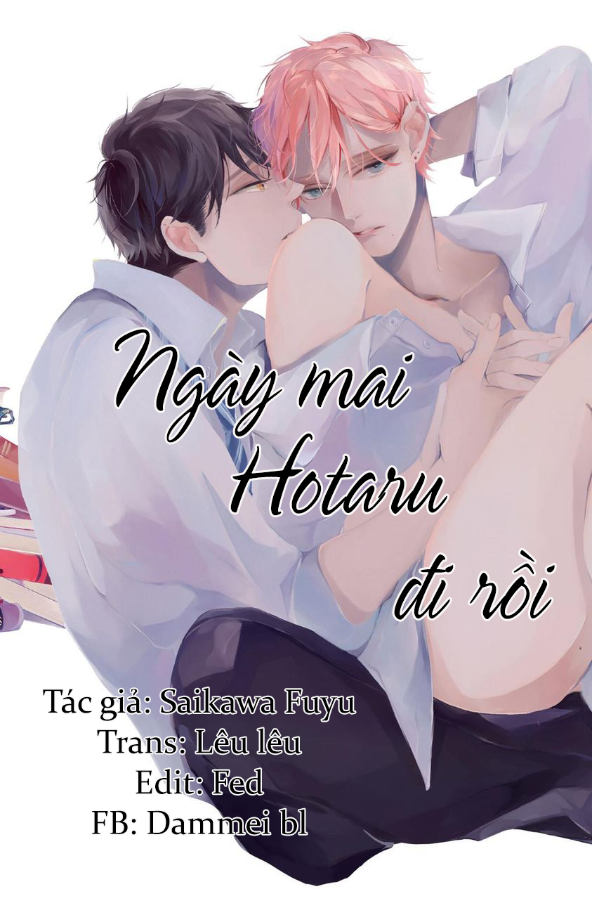 NGÀY MAI HOTARU ĐI RỒI (FULL) Chapter 1 - Next Chapter 2