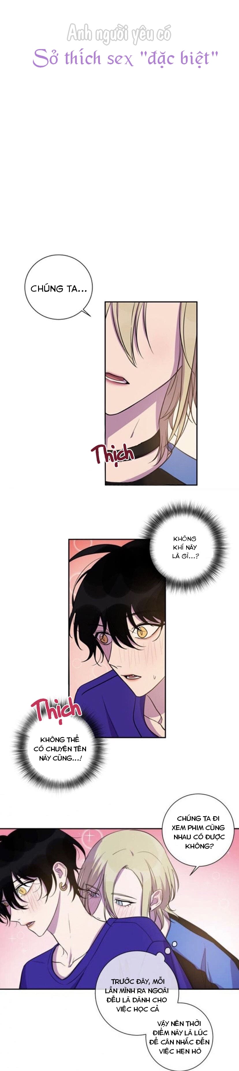 Anh người yêu có sở thích sex đặc biệt Chapter 24 - Next Chapter 25