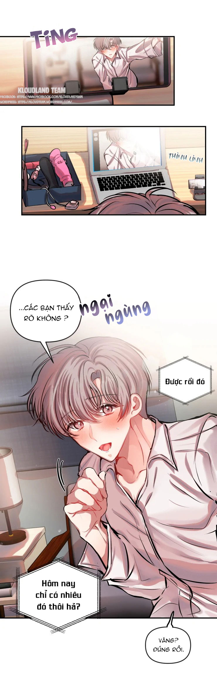 Nhân viên hợp đồng tình yêu Chapter 17 - Trang 2