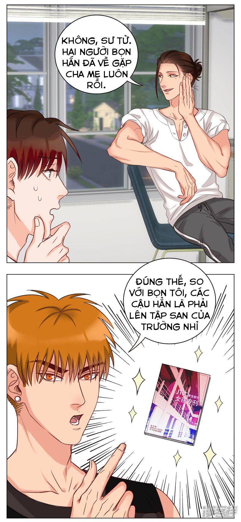 Ký túc xá nam phòng 303 Chapter 21 - Trang 3