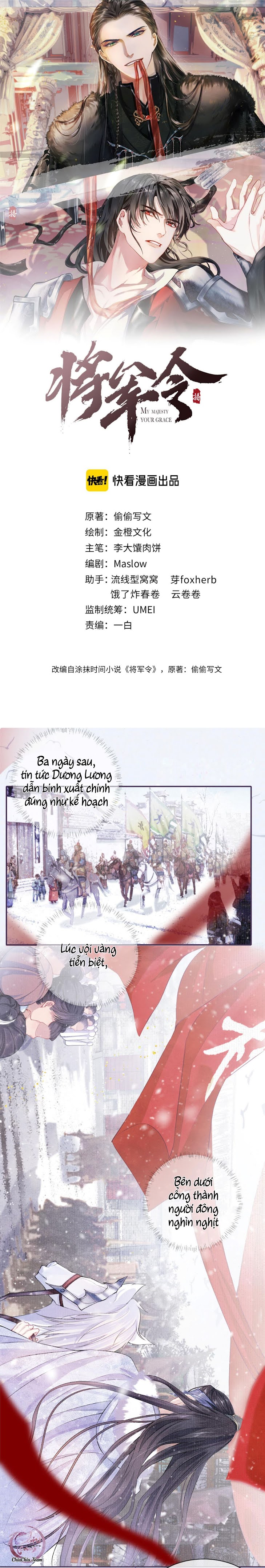 Tướng Quân Lệnh Chapter 14 - Next Chapter 15