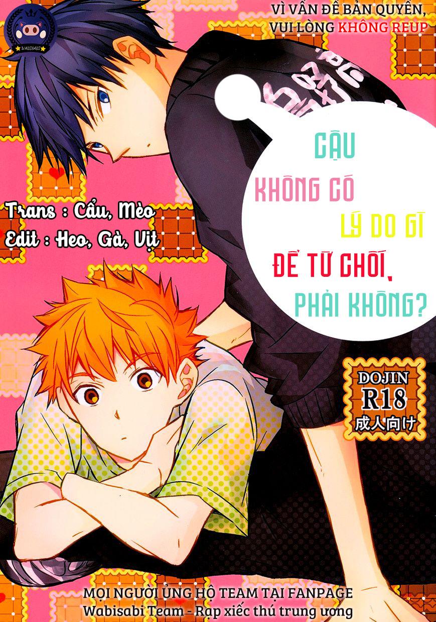 Cậu Không Có Lý Do Gì Để Từ Chối, Phải Không? Oneshot - Next 