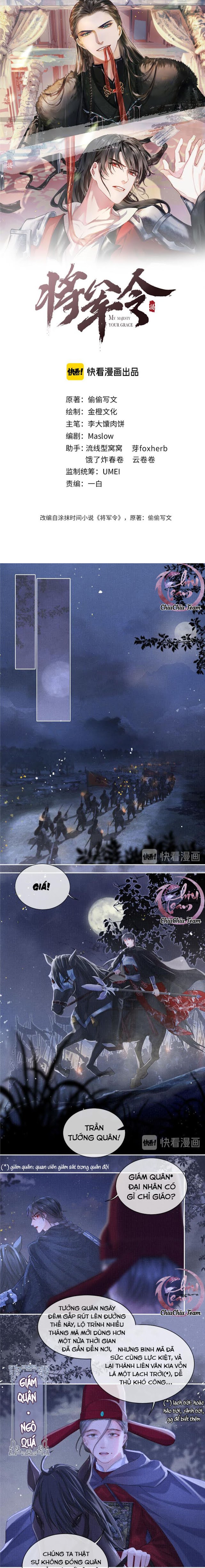 Tướng Quân Lệnh Chapter 20 - Next Chapter 21