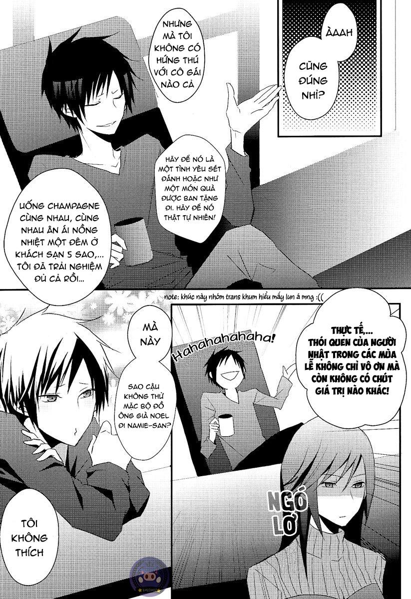 Durarara!! dj - Bartender-Clad Santa Claus Oneshot - Trang 2