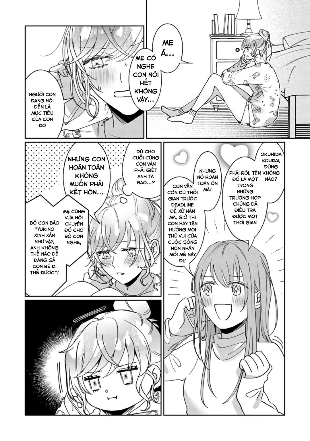 Kyou Mo Korosezu Ni Ai Shiau Dake Chapter 3 - Trang 2