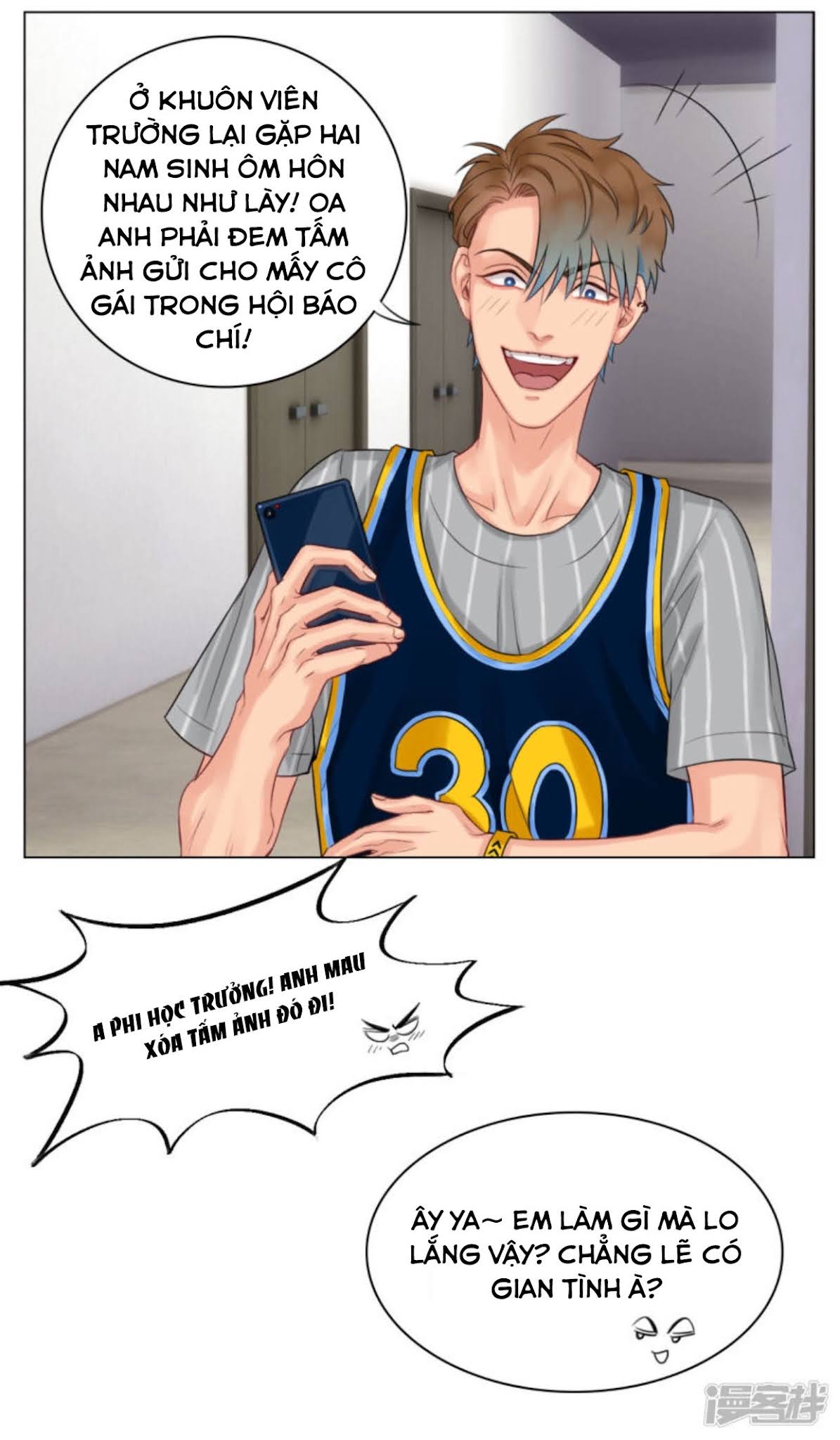 Ký túc xá nam phòng 303 Chapter 12 - Trang 3