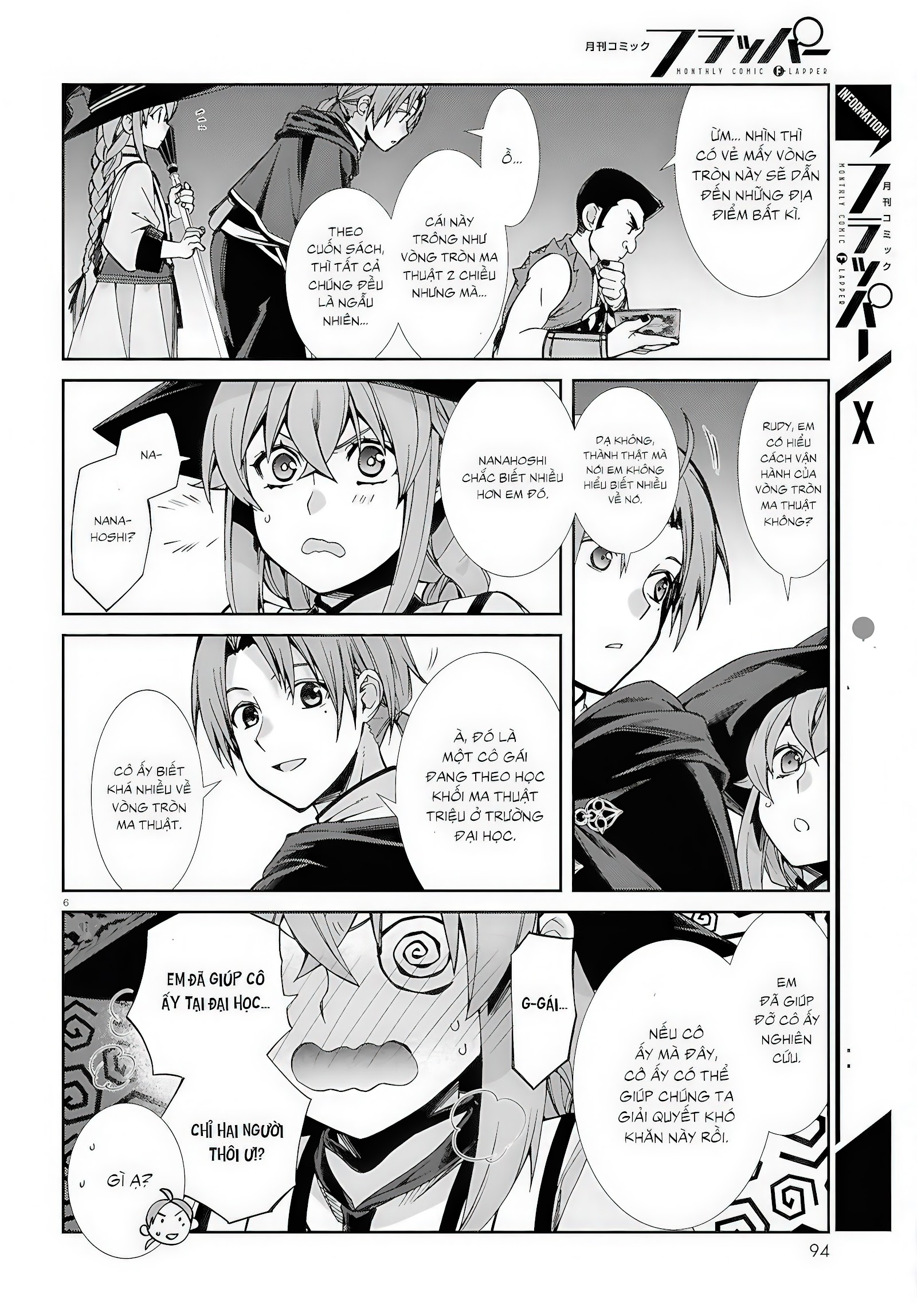 Chuyển Sinh Không Nghề Nghiệp: Tôi Sẽ Cố Gắng Hết Sức Nếu Tôi Đến Thế Giới Khác Chapter 106 - Trang 4