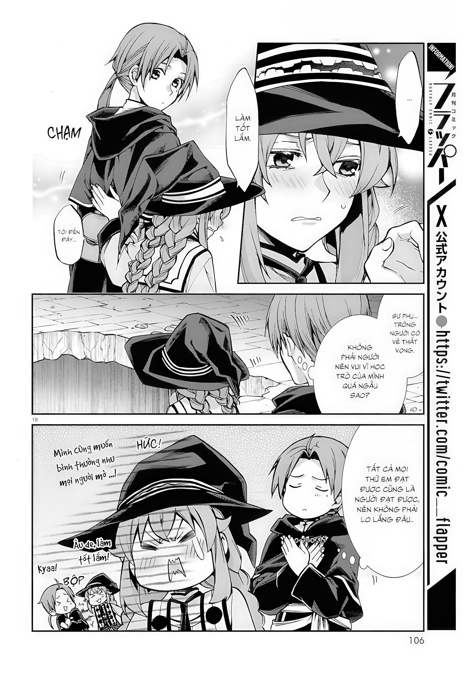 Chuyển Sinh Không Nghề Nghiệp: Tôi Sẽ Cố Gắng Hết Sức Nếu Tôi Đến Thế Giới Khác Chapter 106 - Trang 4