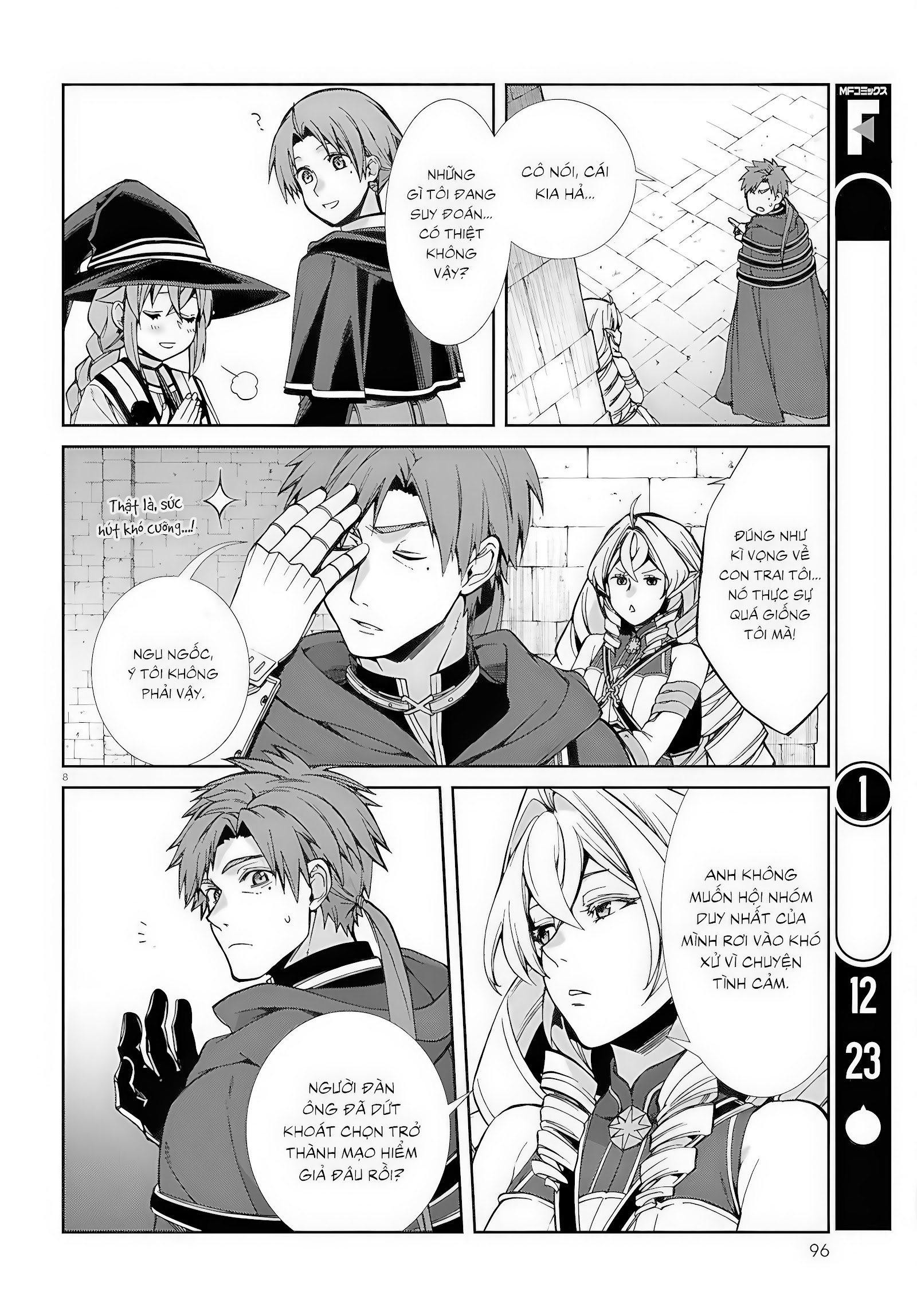 Chuyển Sinh Không Nghề Nghiệp: Tôi Sẽ Cố Gắng Hết Sức Nếu Tôi Đến Thế Giới Khác Chapter 106 - Trang 4