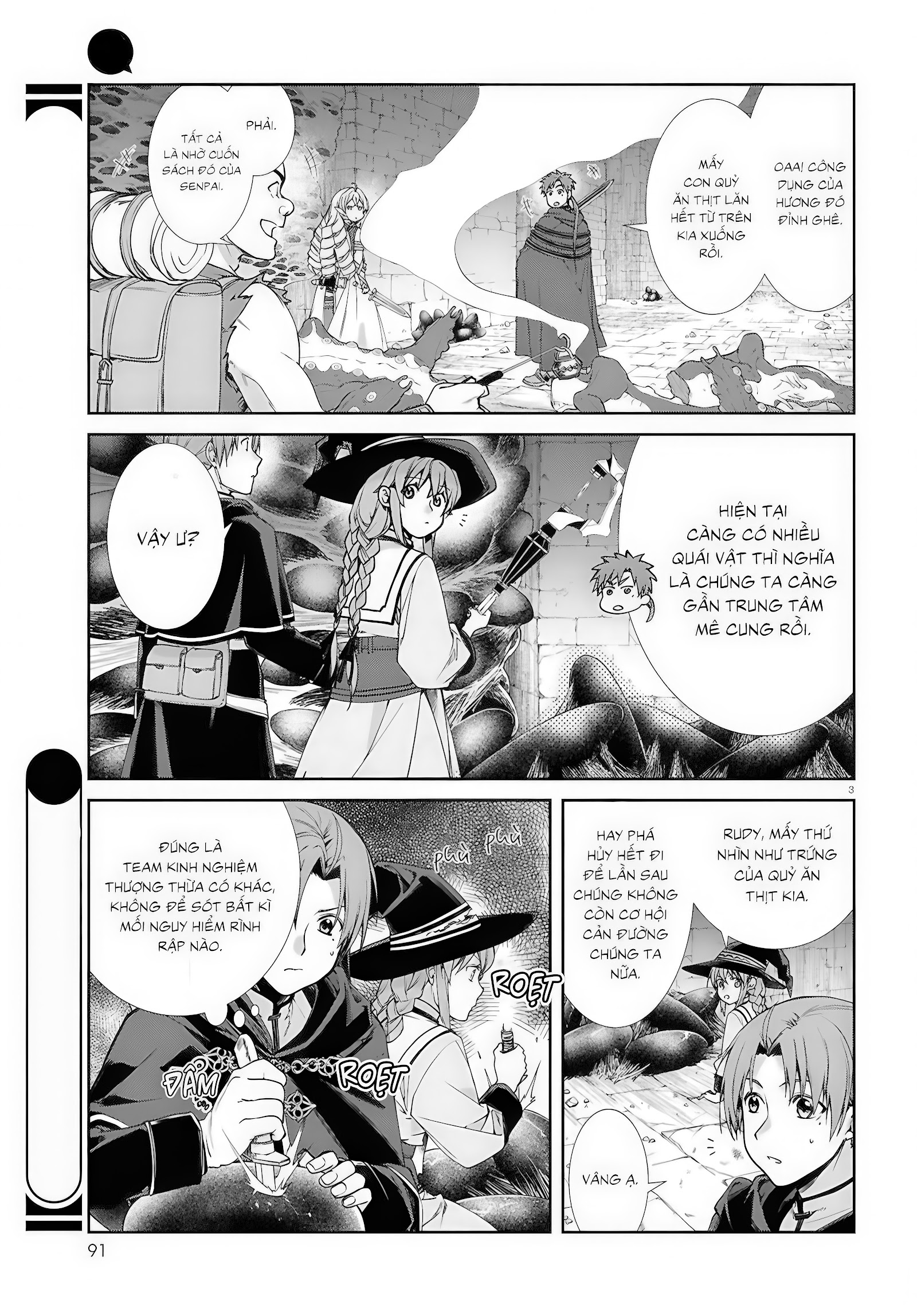 Chuyển Sinh Không Nghề Nghiệp: Tôi Sẽ Cố Gắng Hết Sức Nếu Tôi Đến Thế Giới Khác Chapter 106 - Trang 4