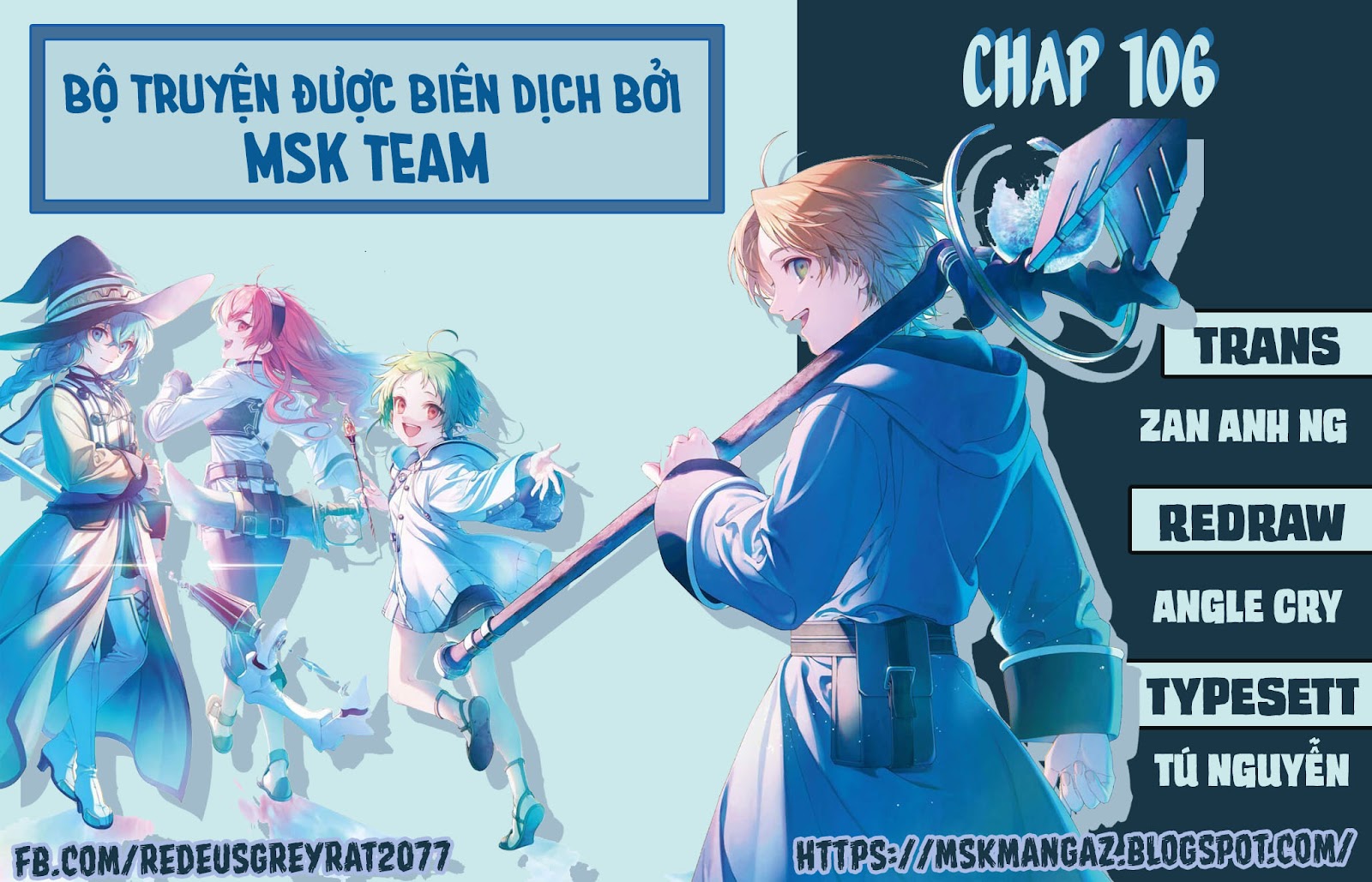 Chuyển Sinh Không Nghề Nghiệp: Tôi Sẽ Cố Gắng Hết Sức Nếu Tôi Đến Thế Giới Khác Chapter 106 - Trang 4