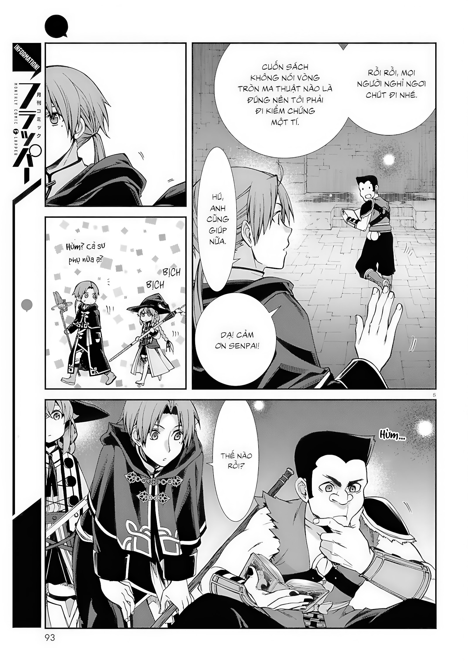 Chuyển Sinh Không Nghề Nghiệp: Tôi Sẽ Cố Gắng Hết Sức Nếu Tôi Đến Thế Giới Khác Chapter 106 - Trang 4