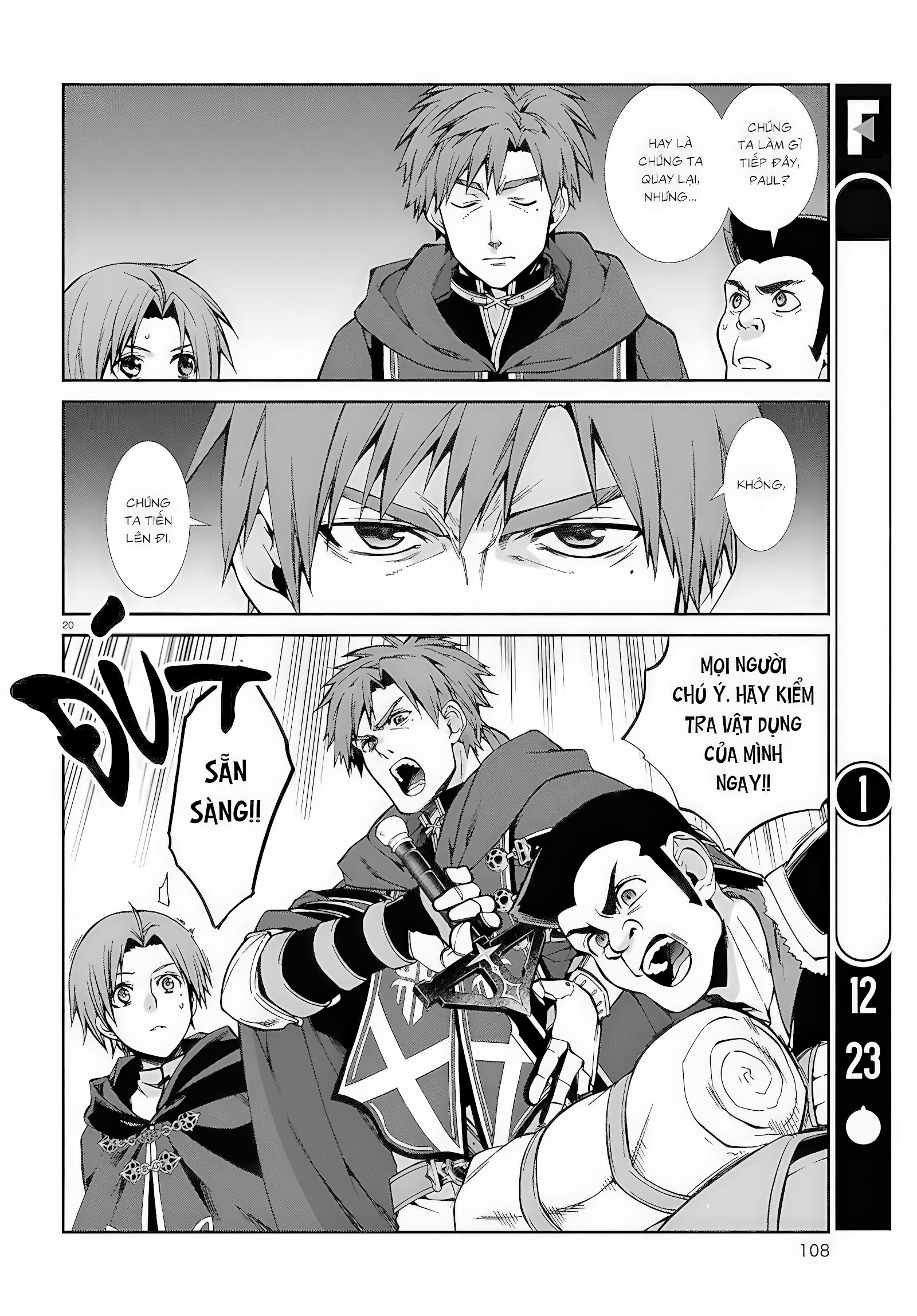 Chuyển Sinh Không Nghề Nghiệp: Tôi Sẽ Cố Gắng Hết Sức Nếu Tôi Đến Thế Giới Khác Chapter 106 - Trang 4