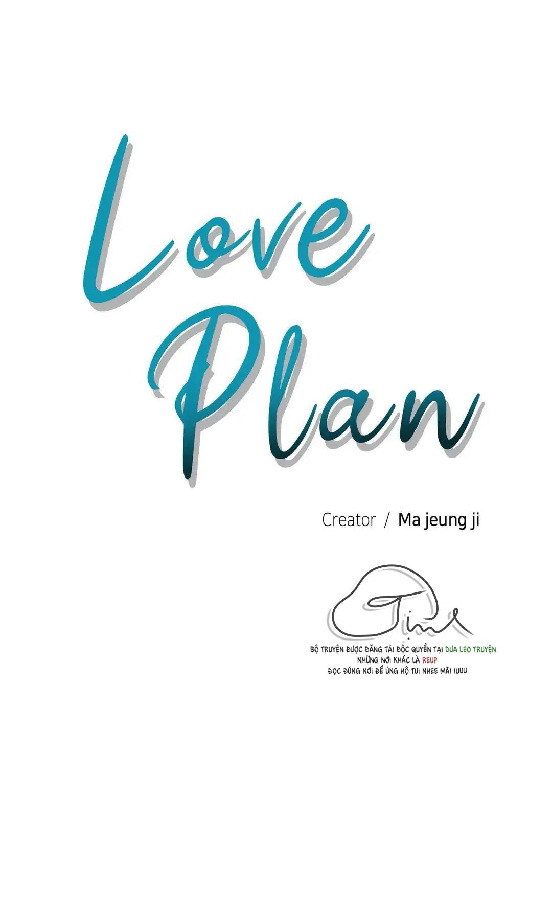 Love plan Chapter 5 - Next Chapter 6