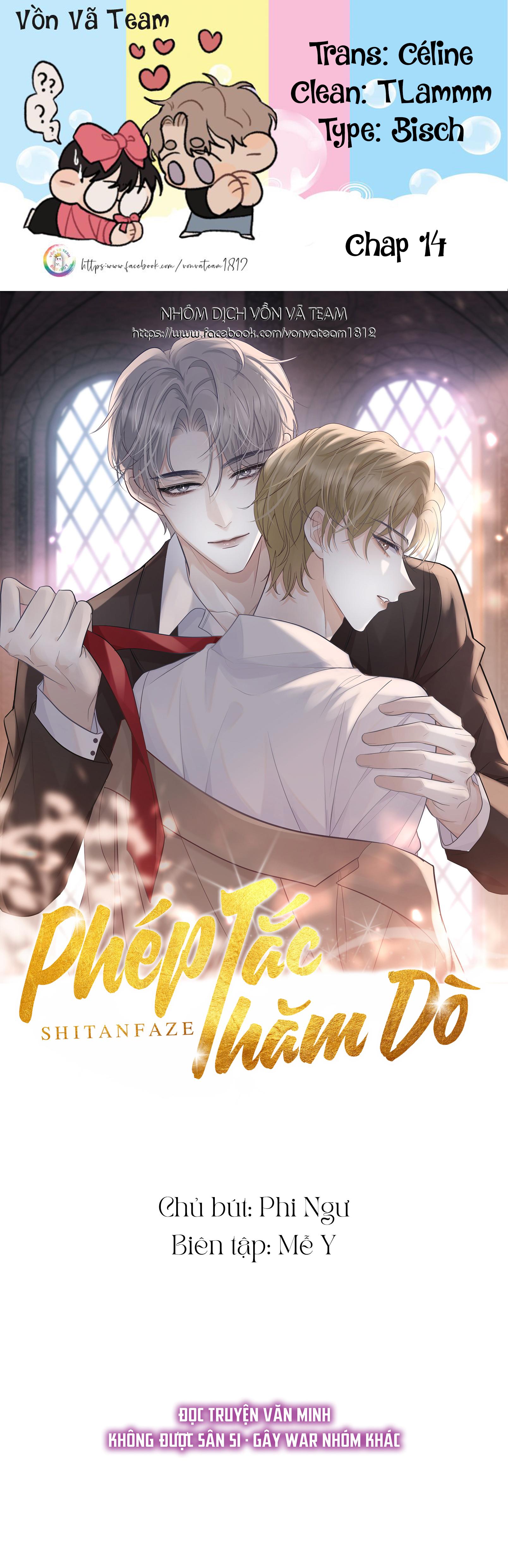 Phép Tắc Thăm Dò (END) Chapter 14 - Next Chapter 15