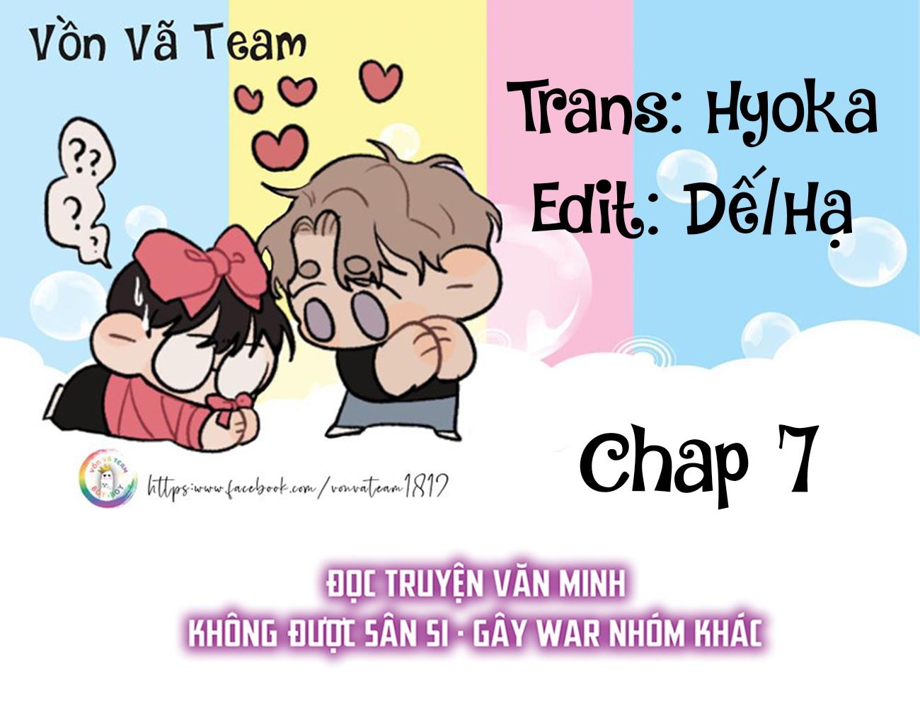 Bí Mật Của Tôi Chapter 7 - Next Chapter 8