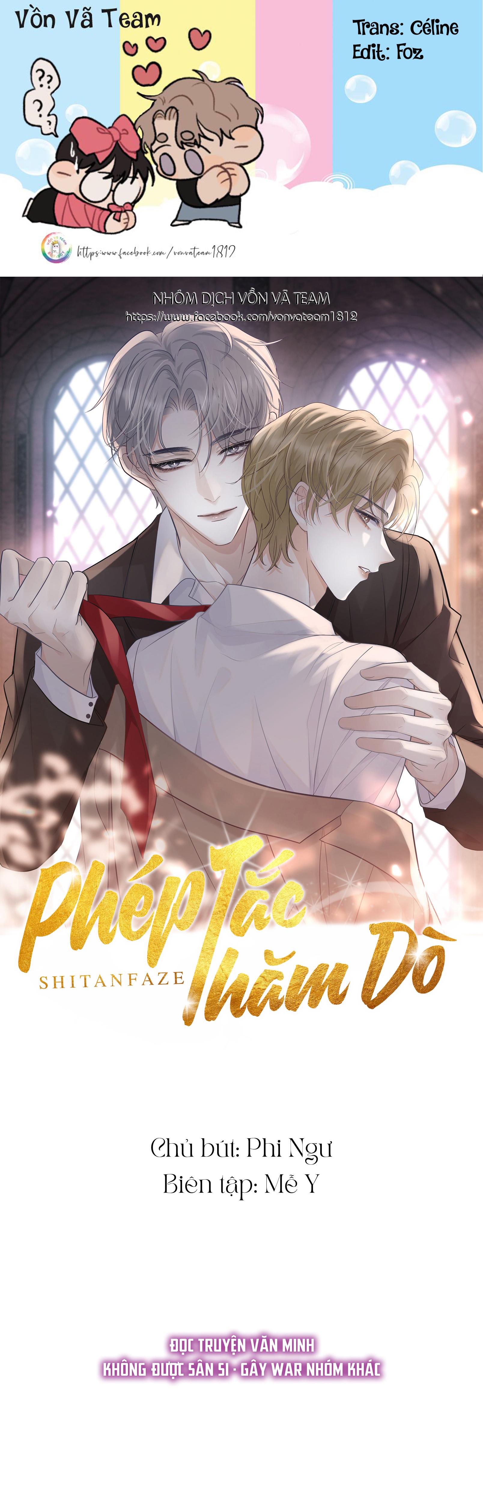 Phép Tắc Thăm Dò (END) Chapter 18 - Next Chapter 19