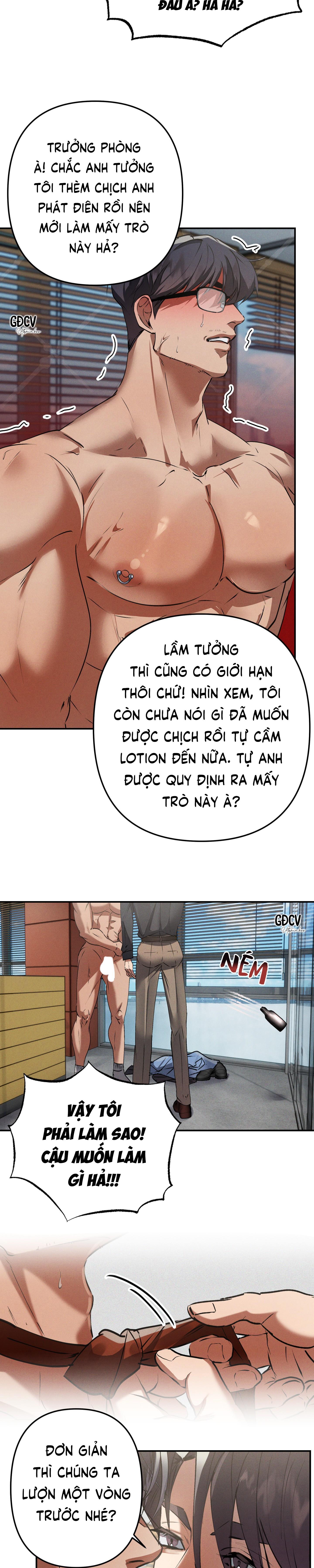 TRƯỞNG PHÒNG, ANH VẤT VẢ RỒI Chapter 3 18+ - Trang 3