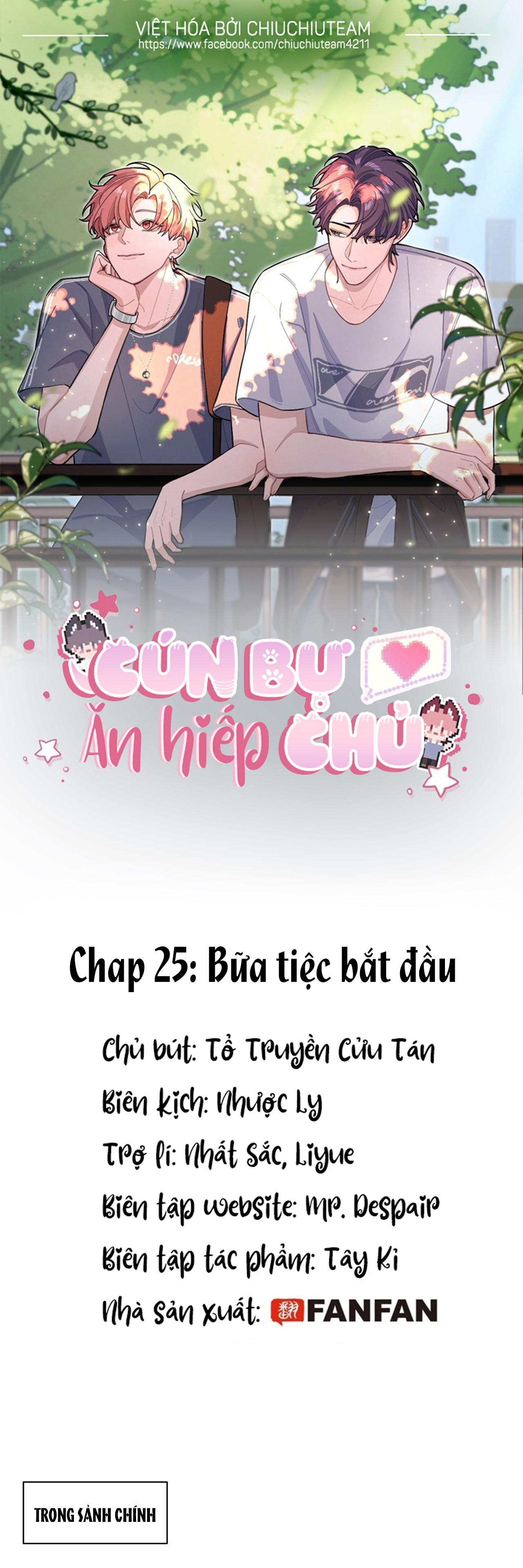 Cún bự ăn hiếp chủ Chapter 25 - Next Chapter 26