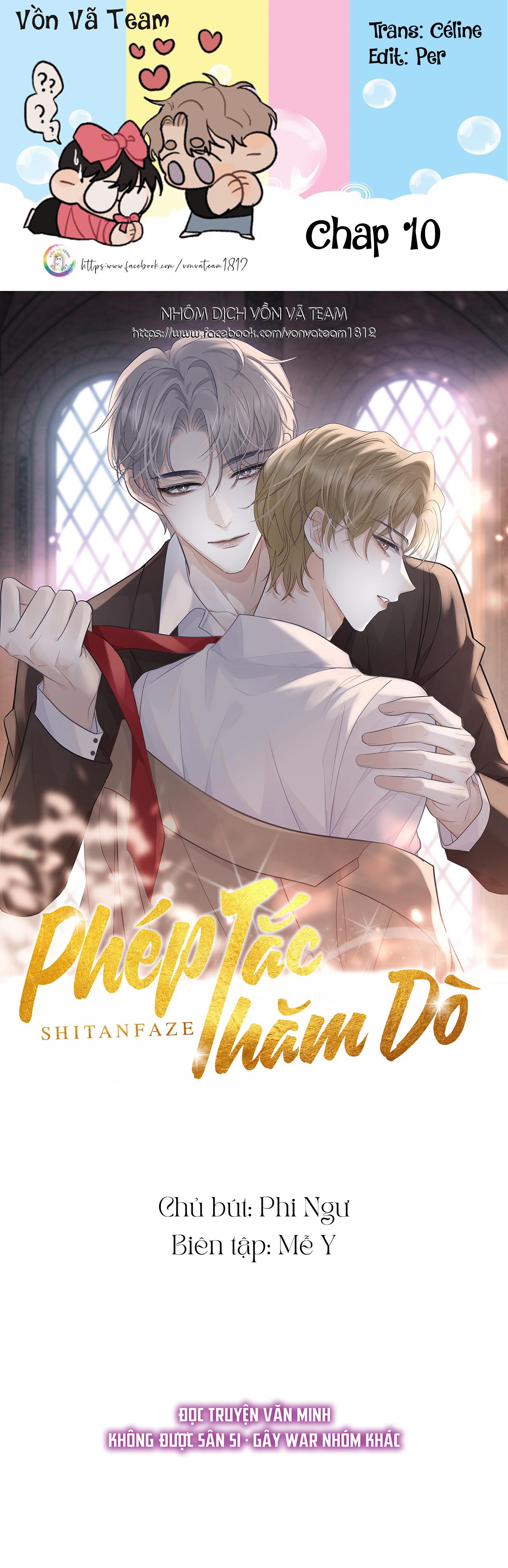 Phép Tắc Thăm Dò (END) Chapter 10 - Next Chapter 11