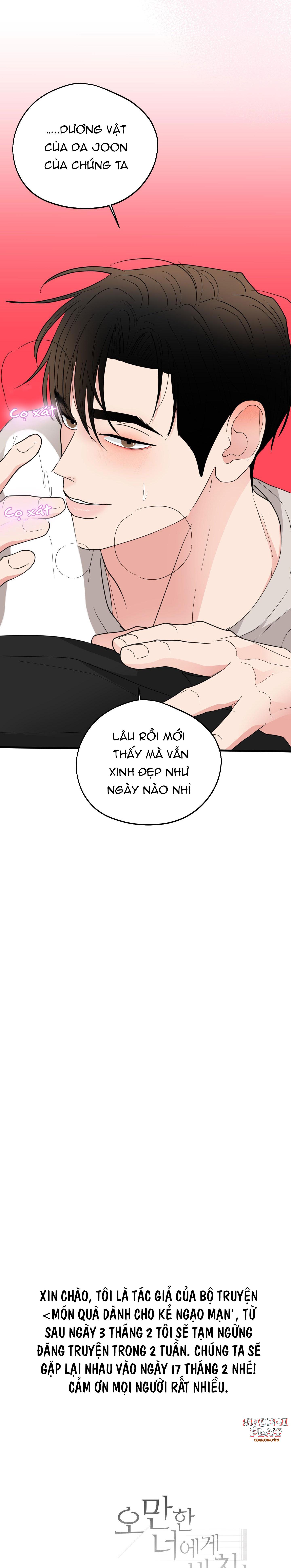 món quà dành cho kẻ ngạo mạn Chapter 16 - Next Chương 17