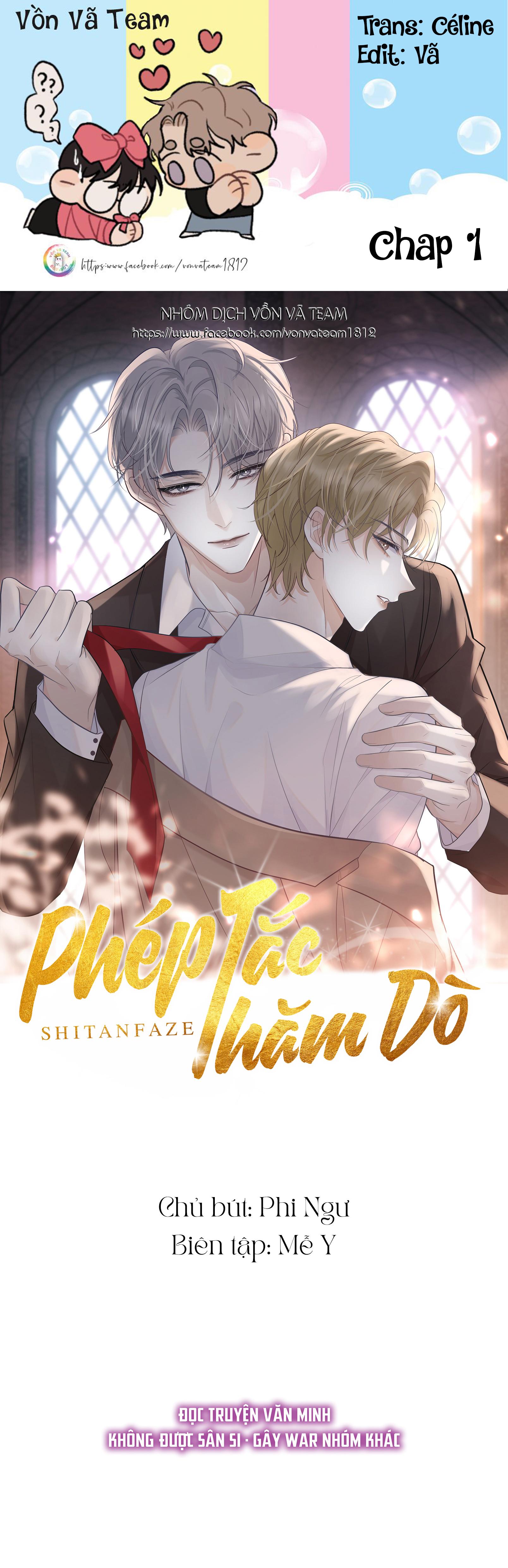 Phép Tắc Thăm Dò (END) Chapter 1 - Next Chapter 2