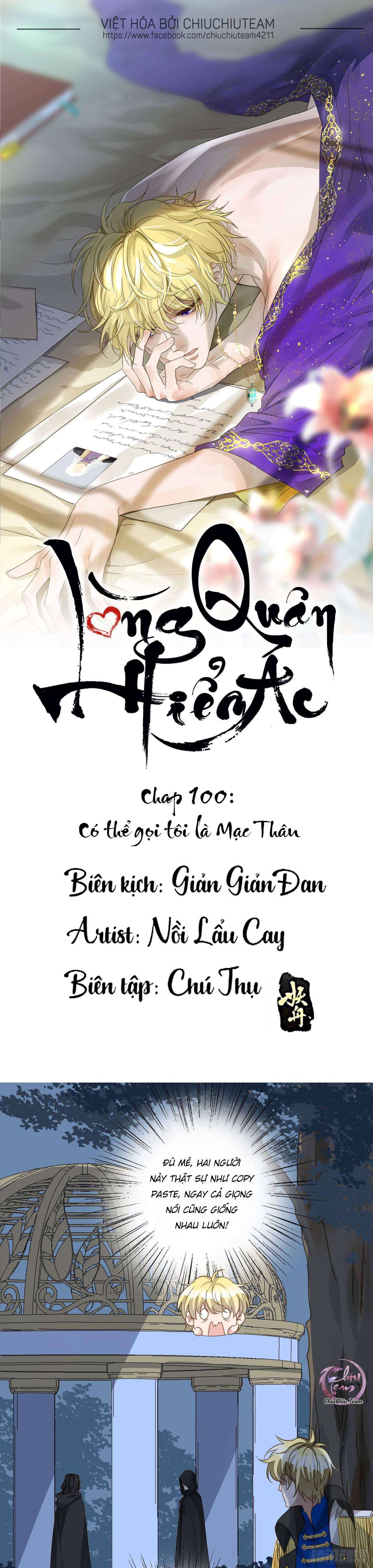 Lòng Quân Hiểm Ác Chapter 100 - Next Chapter 101