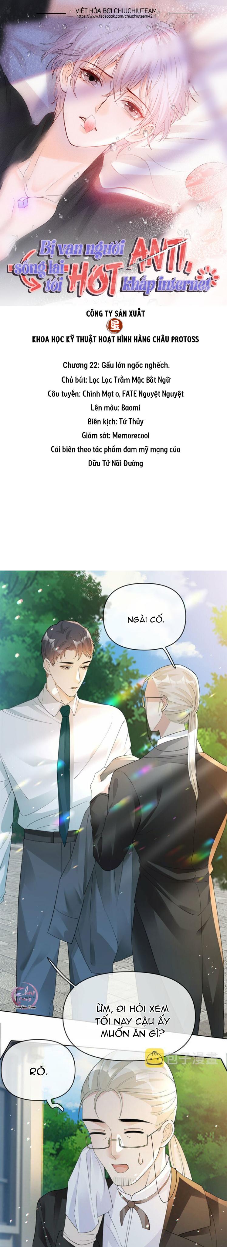 Bị Vạn Người Anti, Sống Lại Tôi Hot Khắp Internet Chapter 22 - Next Chapter 23