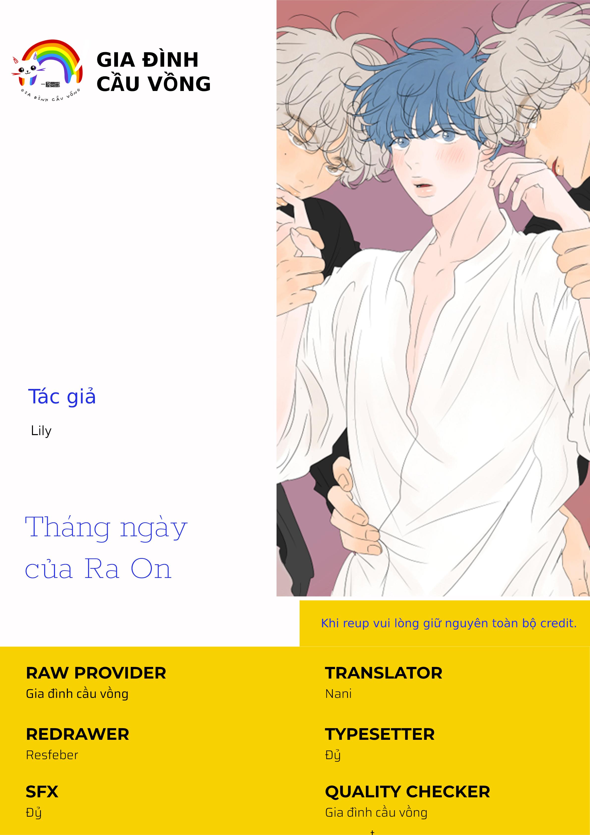 Tháng ngày của Ra On Chapter 3 - Next Chapter 4