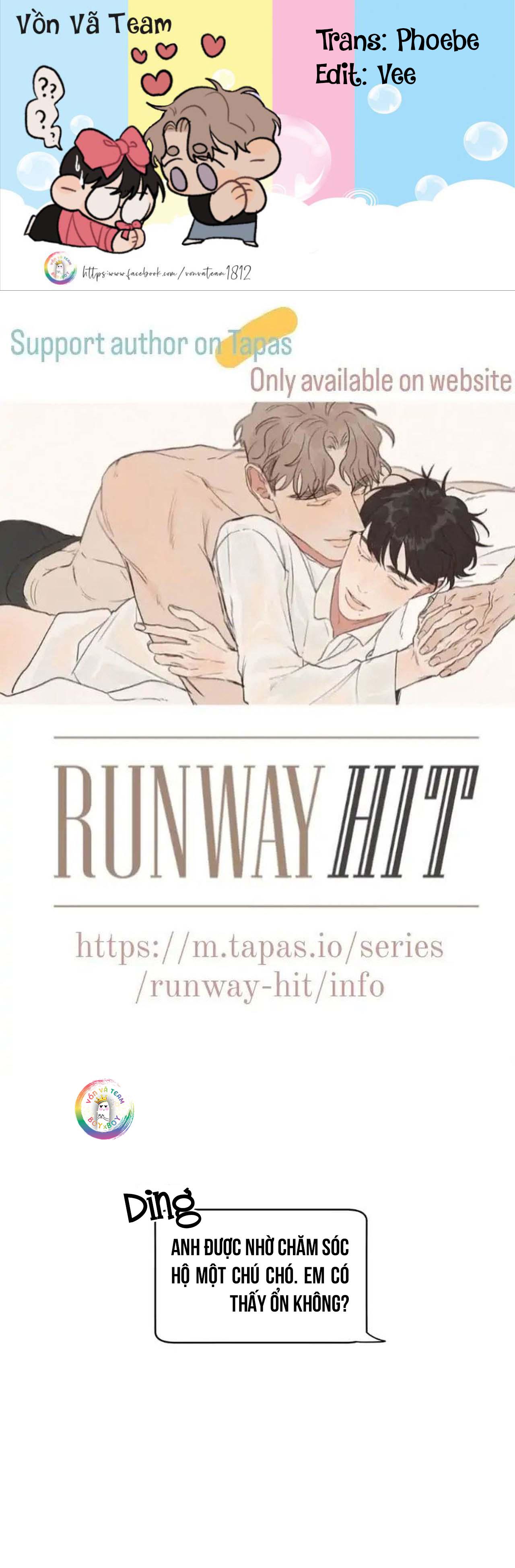 Runway Hit (END) Chapter 64 Extra 4 - Next Chapter 65 Extra 5 (END)