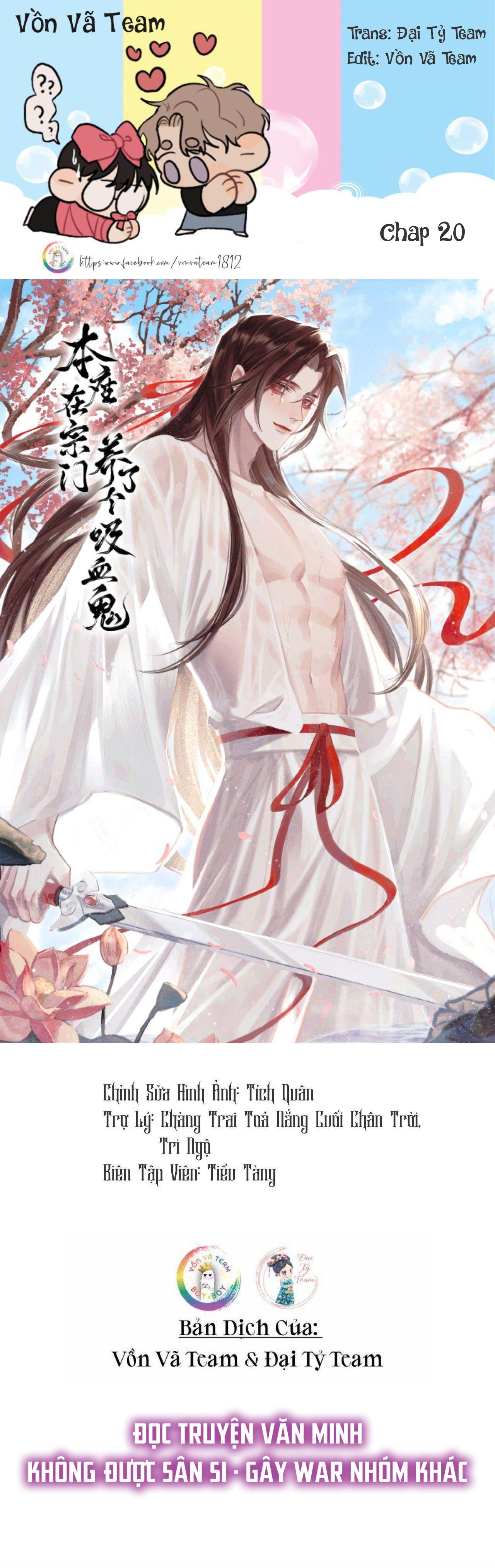 Bản Toạ Nuôi Quỷ Hút Máu Ở Tông Môn (END) Chapter 20 - Next Chapter 21