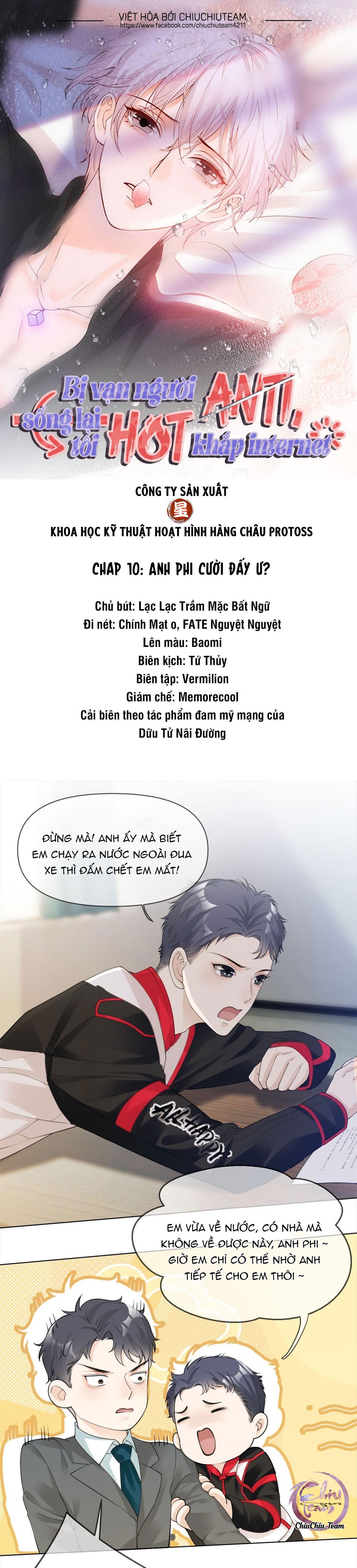 Bị Vạn Người Anti, Sống Lại Tôi Hot Khắp Internet Chapter 10 - Next Chapter 11