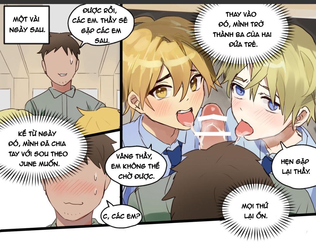 Màu Mè Hoa Lá Hẹ | CG Art kèm Thoại Chapter 37 - Next Chapter 38