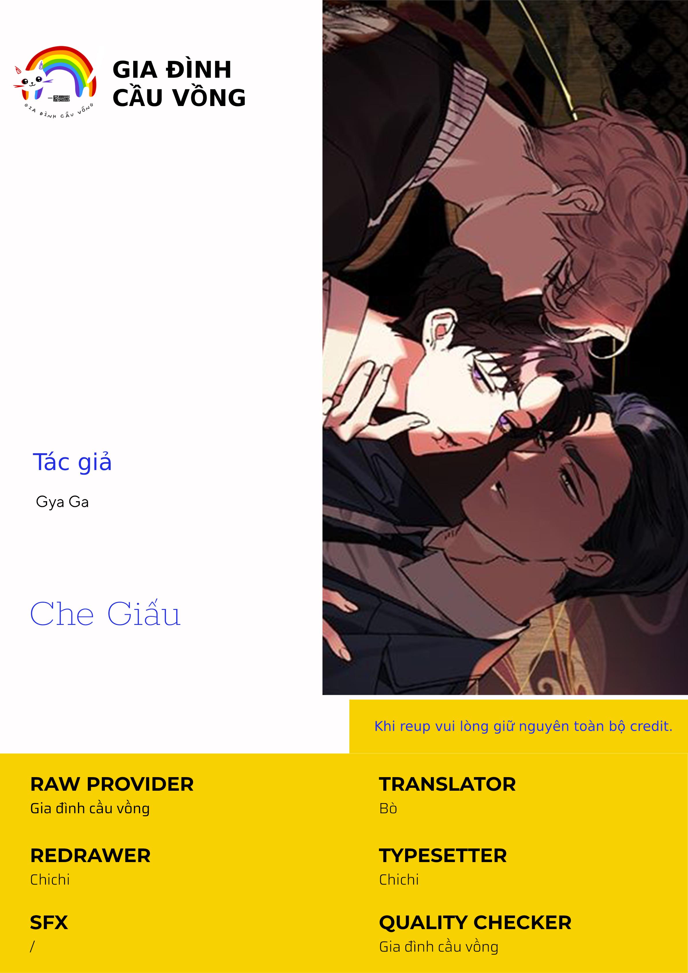 Che Giấu Chapter 1 - Next 