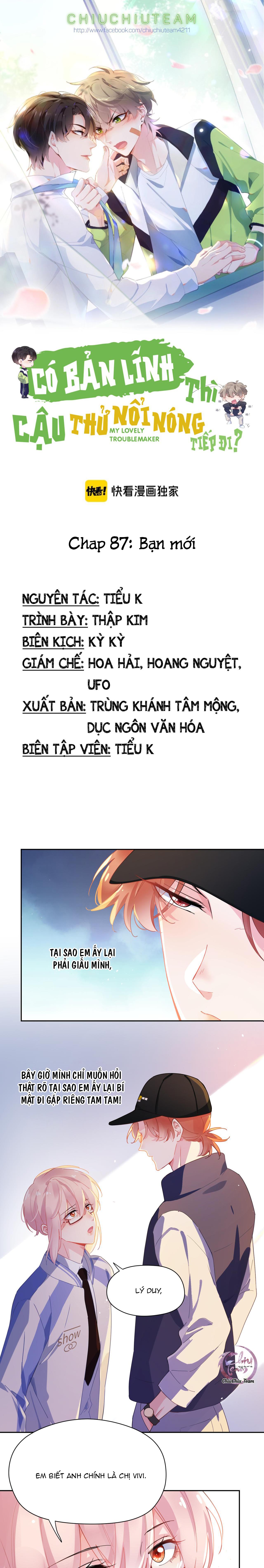 Có Bản Lĩnh Thì Cậu Thử Nổi Nóng Tiếp Đi? Chapter 87 - Next Chapter 88