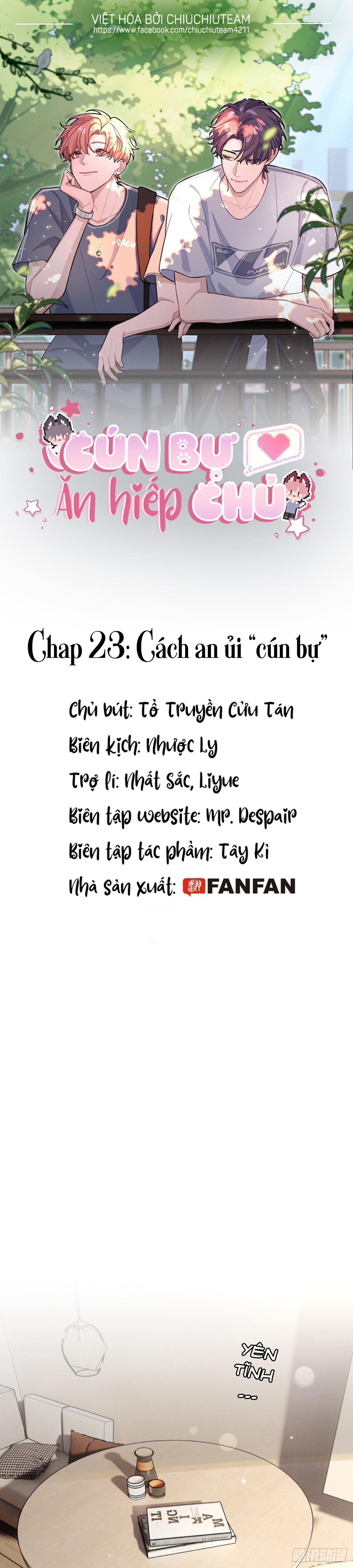 Cún bự ăn hiếp chủ Chapter 23 - Next Chapter 24