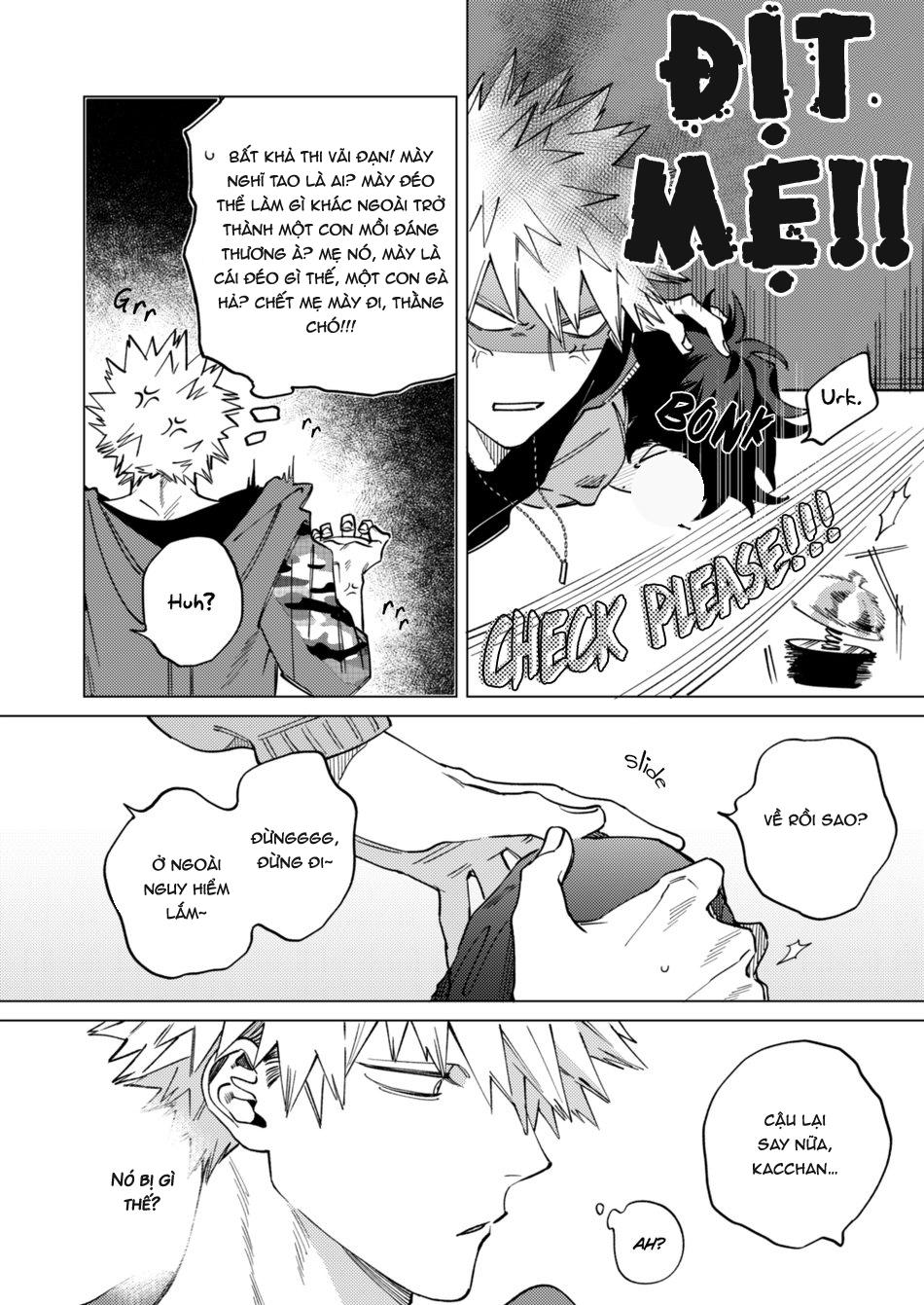 Ô TÊ PÊ HỎNY Chapter 12 Bakugo x Midori - Next Chapter 13 Dabi x Bakugo