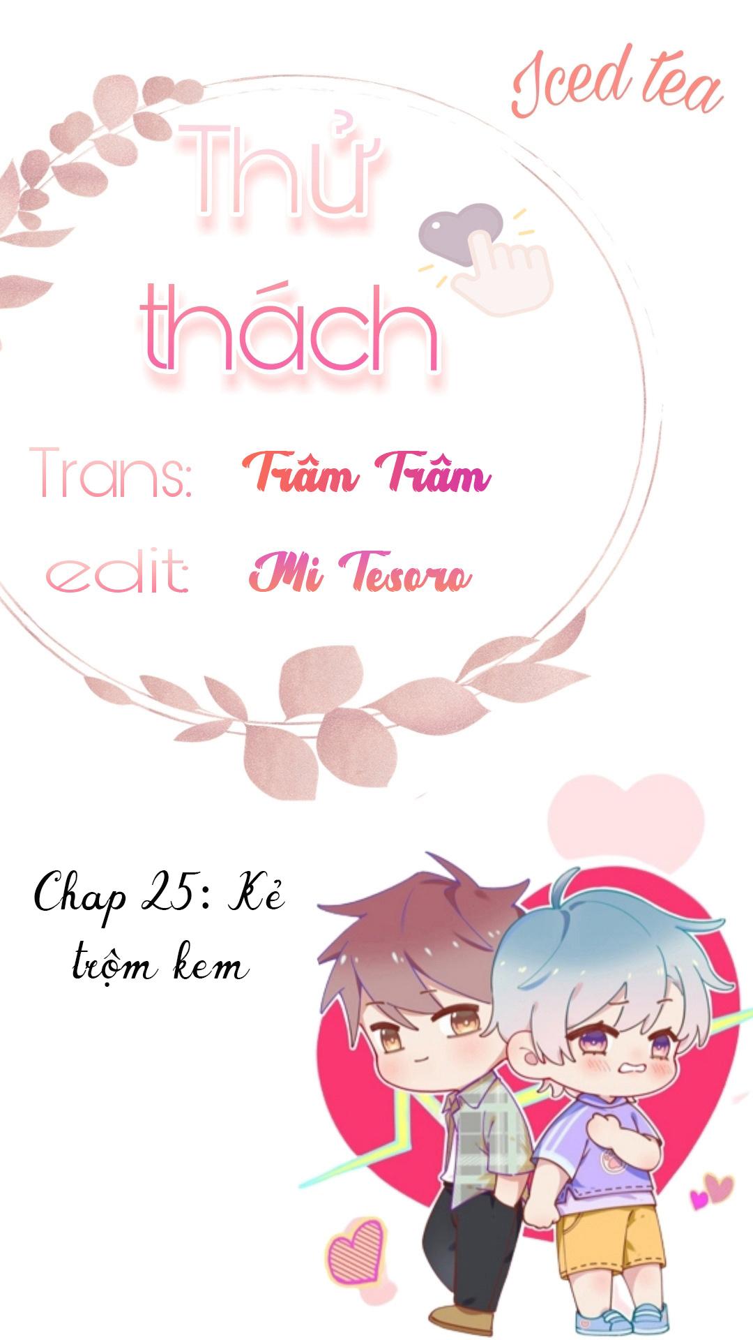 Thử thách không động tâm Chapter 25 - Next Chapter 26