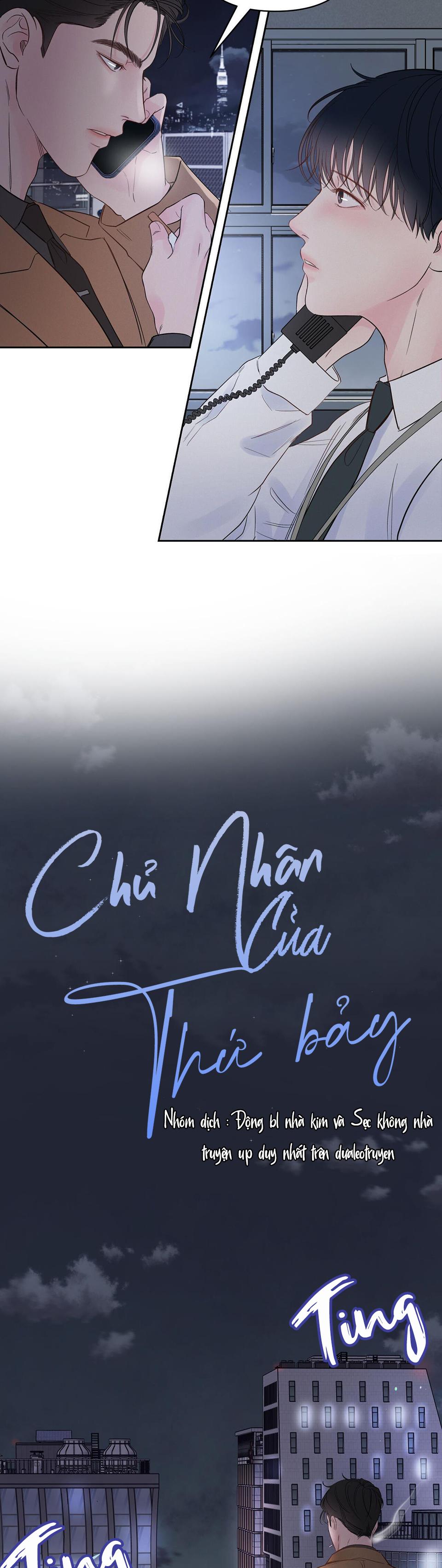 CHỦ NHÂN CỦA THỨ BẢY Chapter 2 - Next Chapter 3