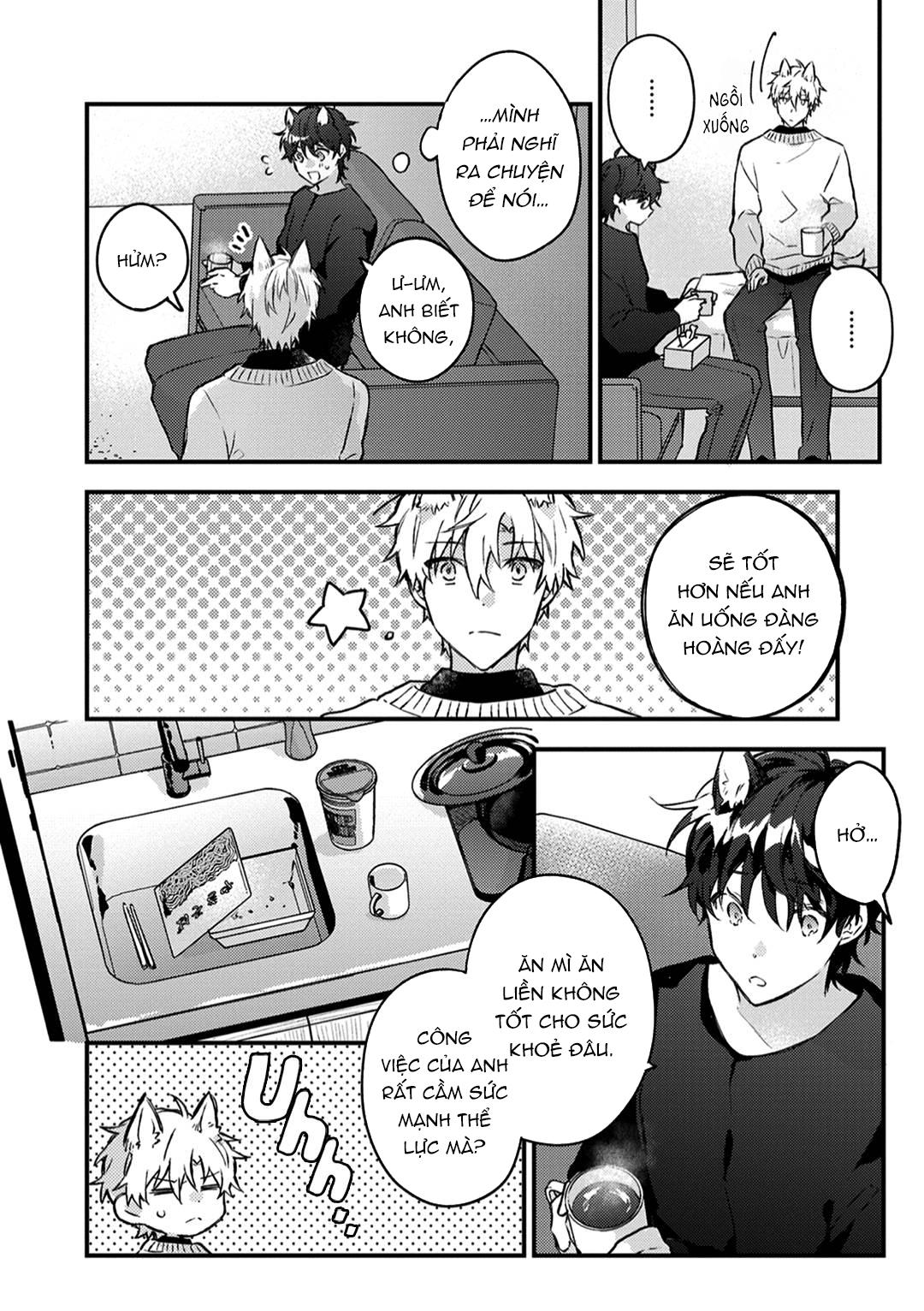 Mèo Đen Và Chàng Sói Chapter 3 - Next Chapter 4