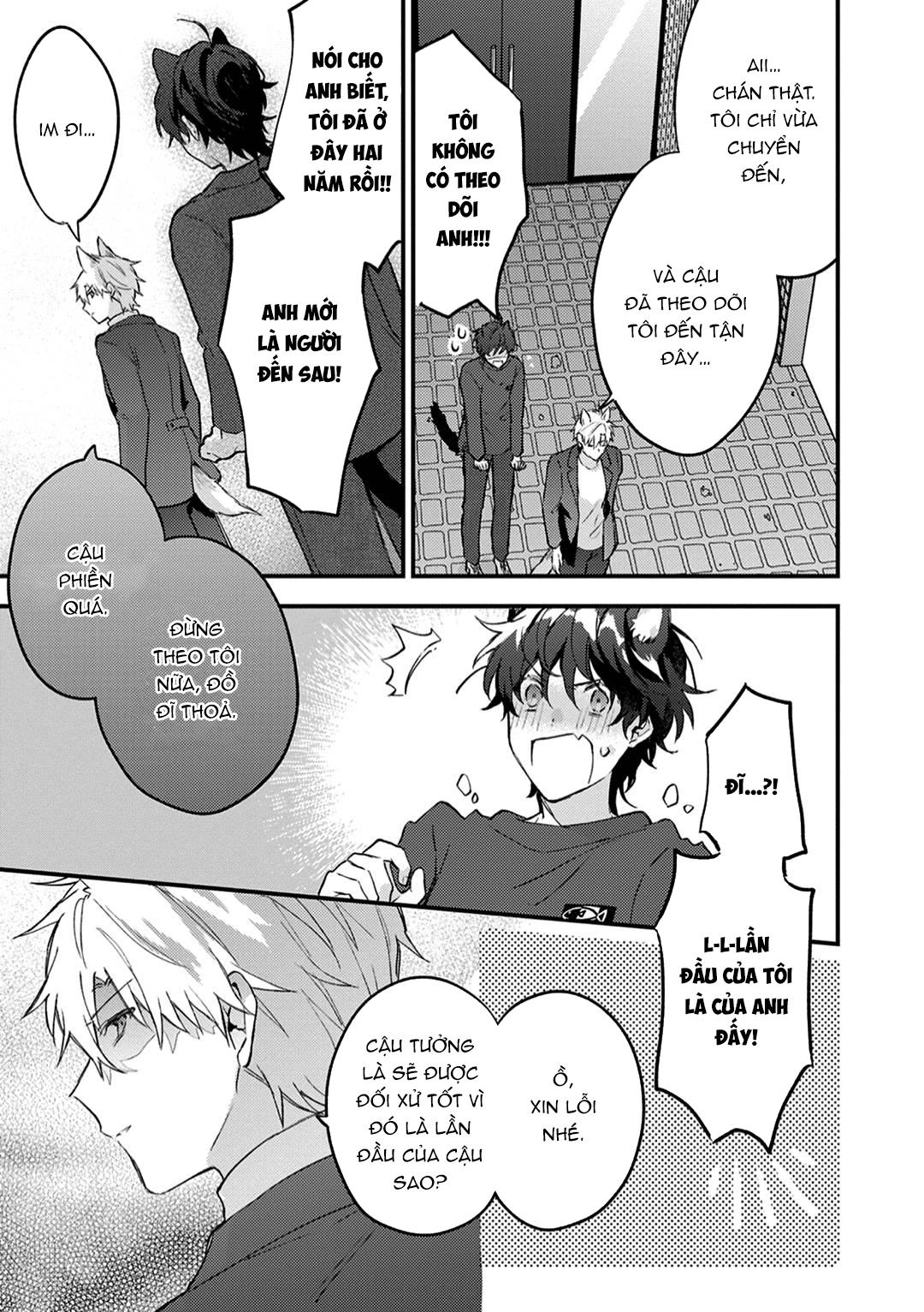 Mèo Đen Và Chàng Sói Chapter 3 - Next Chapter 4
