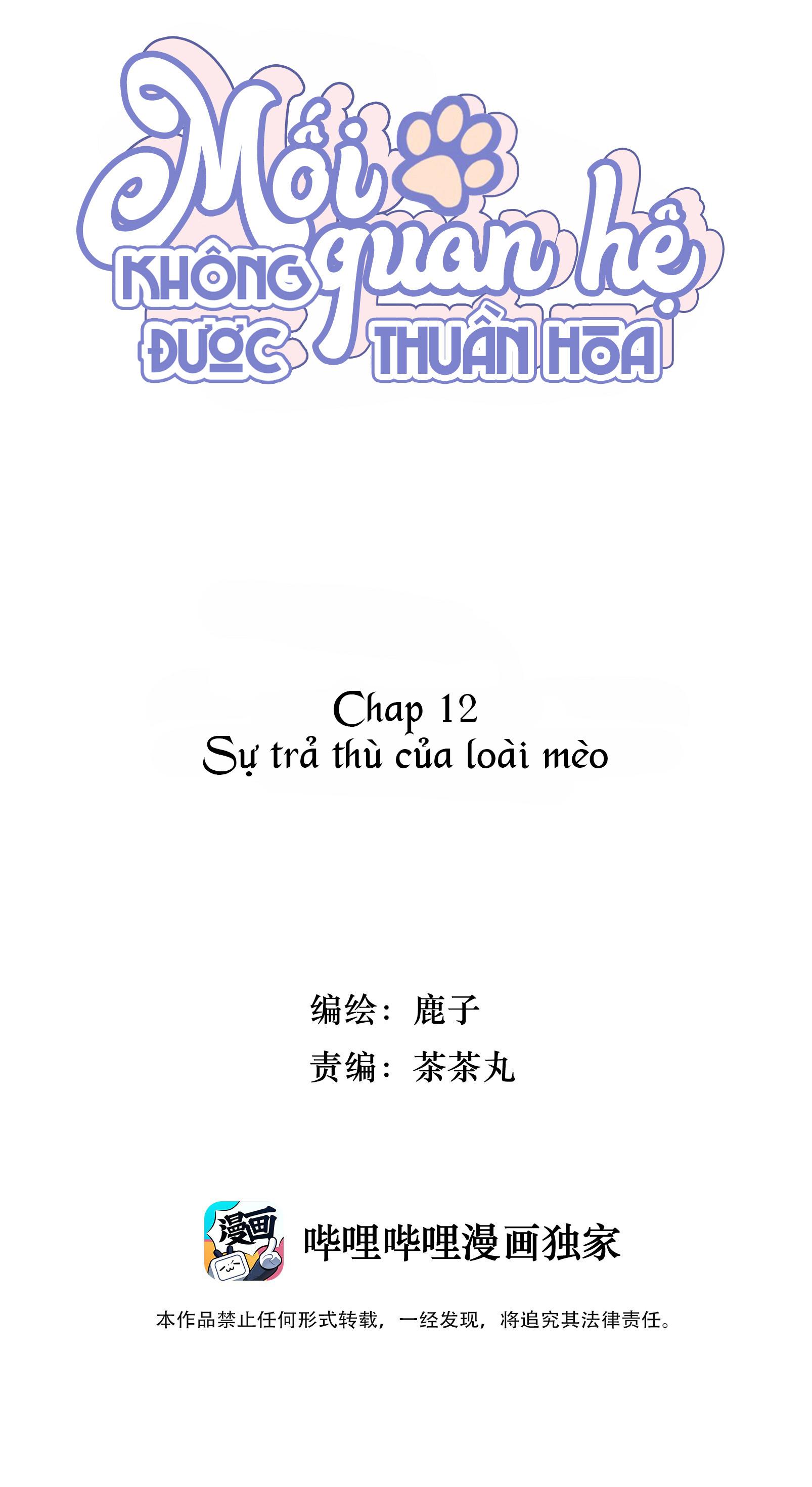 Mối quan hệ không được thuần hóa Chapter 12 - Next Chapter 13